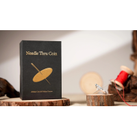 Needle Thru Coin by Nathan Kranzo
