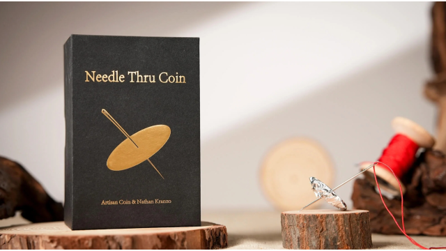 Needle Thru Coin by Nathan Kranzo - Magic DVDs