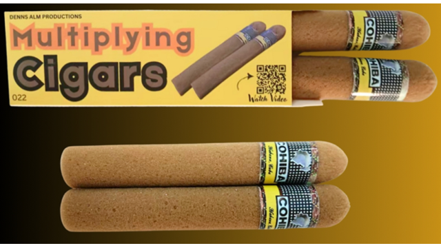 Multiplying Cigars by Dennis Alm - Magic DVDs