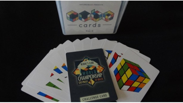 Saturn Magic Presents Cube Cards by Kev G - Magic Ebooks