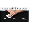 3 Coins & 1 Card Routine by Coinludens