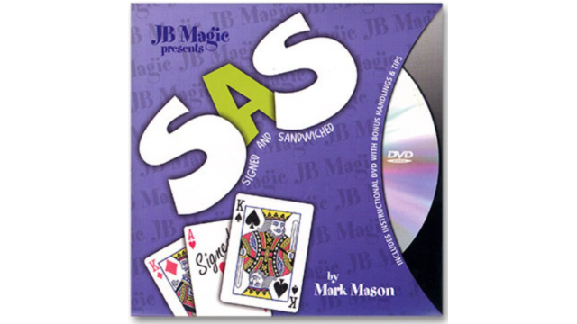 SAS (Signed And SandWiched) by Mark Mason and JB Magic - Card Tricks SAS (Signed And SandWiched) by Mark Mason and JB Magic - Card Tricks