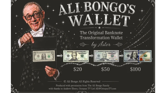 Ali Bongo’s Wallet by Astor - 2026 Ali Bongo’s Wallet by Astor - 2026