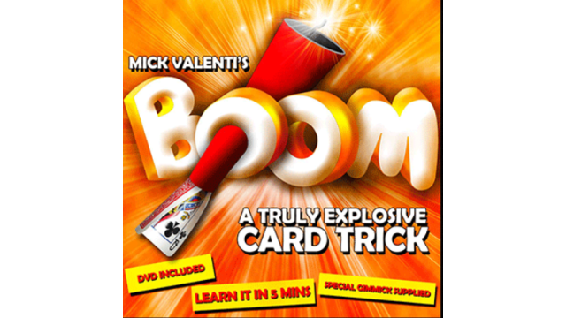 Boom by Mick Valenti - 2026 Boom by Mick Valenti - 2026