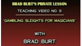 Gambling Sleights for Magicians by Brad Burt