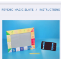 Psychic Magic Slate by Fabrice Delaure