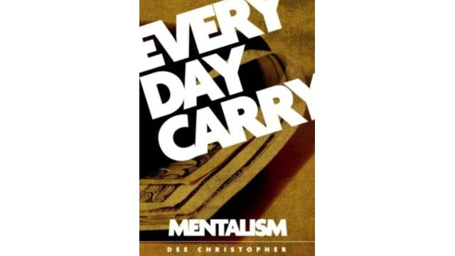 EDC Mentalism by Dee Christopher - Magic Ebooks EDC Mentalism by Dee Christopher - Magic Ebooks