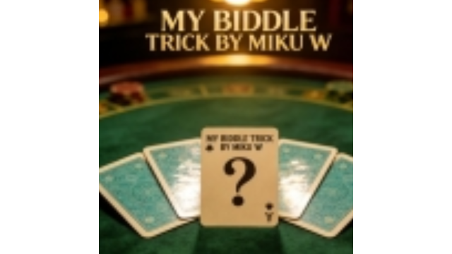 My Biddle Trick By Miku W - Card Tricks