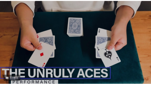 Keito K – The Unruley Aces - Card Tricks Keito K – The Unruley Aces - Card Tricks