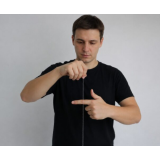 thread through finger by Sultan Orazaly