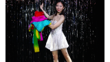 Rainbow Silk Fountain Streamer by Yan Yan Ma and Magiclism