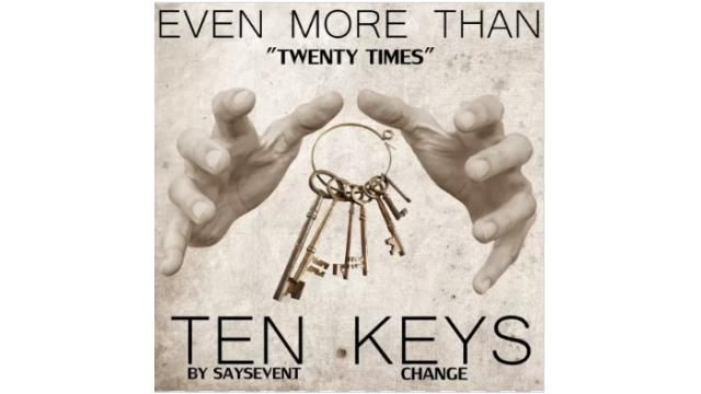 Ten Keys Change by Sayseven T - Card Tricks