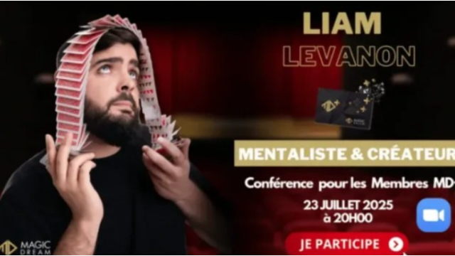 Liam LEVANON – Magic Dream Conference Jul 2025 (En+Fr) - Card Tricks