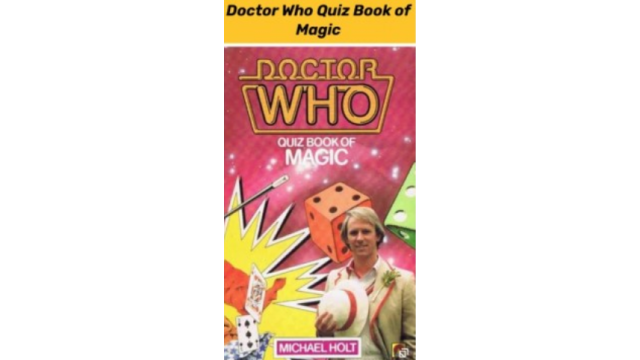 Doctor Who Quiz Book Of Magic by Michael Holt - 2026 Doctor Who Quiz Book Of Magic by Michael Holt - 2026