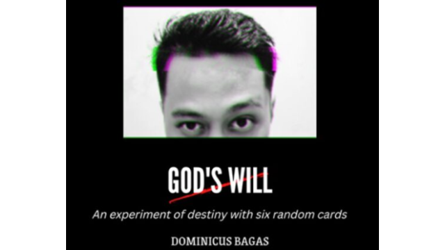 Gods Will by Dominicus Bagas - Card Tricks