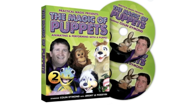 The Magic of Puppets by Colin Dymond 1-2 - Magic DVDs The Magic of Puppets by Colin Dymond 1-2 - Magic DVDs