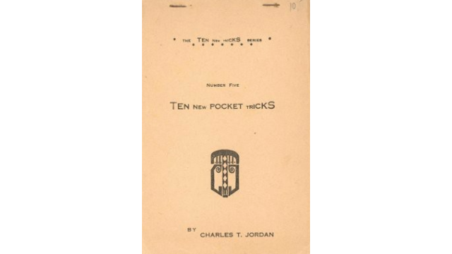 Ten New Pocket Tricks by Charles Thorton Jordan - Magic Ebooks