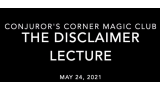 Tom Dobrowolski The Disclaimer Lecture 24 May 2021