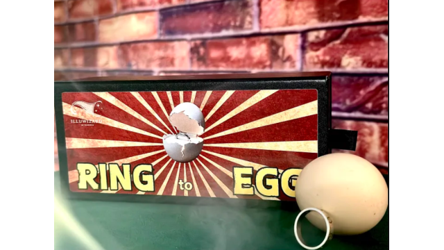 Ring to Egg by ILLUWIZARD - Cups & Balls & Eggs & Dice Magic
