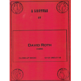 Coin Close-Up Magic Lecture by David Roth