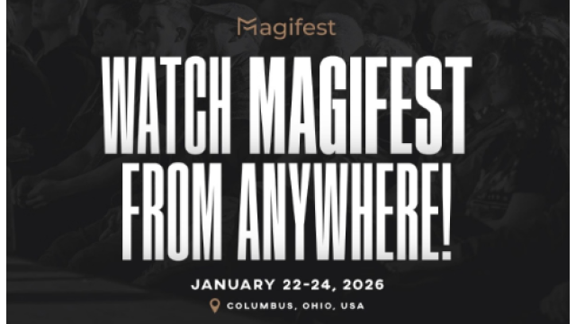 Magifest – Live Stream (2026) - Close-Up Tricks & Street Magic