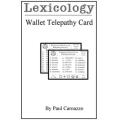 Lexicology by Paul Carnazzo (Template Included)