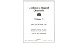 Goldstons Magical Quarterly (Vol.3) Goldstons Magical Quarterly (Vol.3)