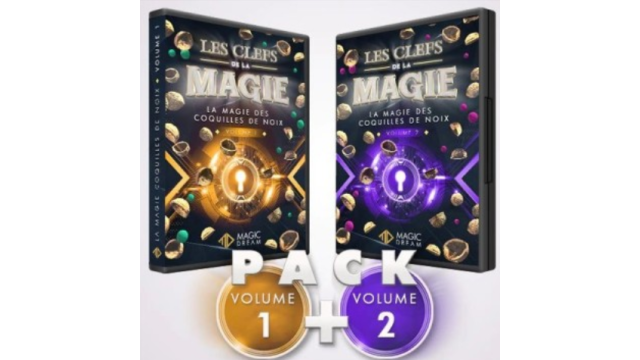 La Magie Des Coquilles De Noix Volume 1 & 2 - Card Tricks