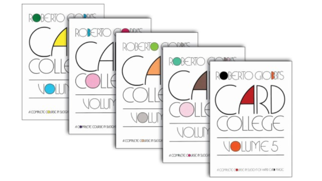 Card College Book (1-5) by Roberto Giobbia - Magic Ebooks