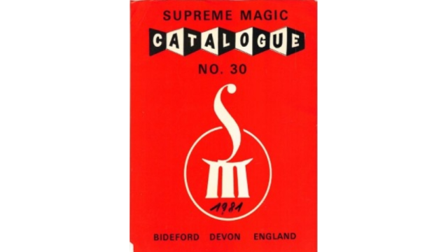Supreme Magic Catalogue No. 30 - Magic Ebooks