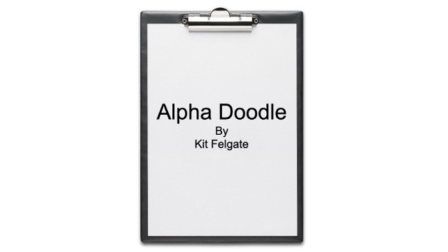 Kit Felgate - The Alpha-Doodle Clipboard - Magic Ebooks Kit Felgate - The Alpha-Doodle Clipboard - Magic Ebooks