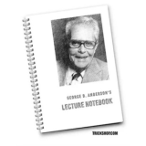 Lecture Notebook by George B. Anderson
