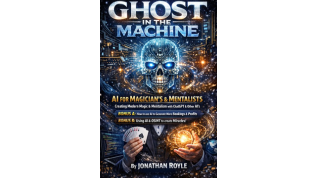 Ghost in the Machine AI for Magicians and MentalistsCreating Modern Magic & Mentalism with ChatGPT & Other AI’s by Jonathan Royle - 2026