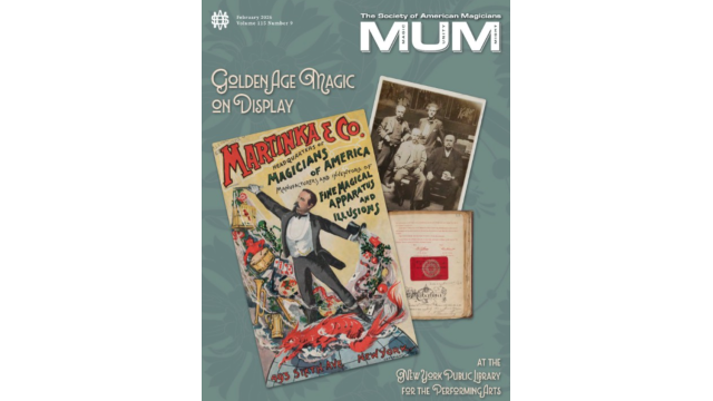 MUM February 2026 – The Society of American Magicians - 2026 MUM February 2026 – The Society of American Magicians - 2026