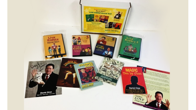Live Kidbiz 1-6 by David Ginn - Close-Up Tricks & Street Magic