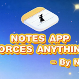 Notes App Forces Anything by Richard Zeng & Bacon Magic