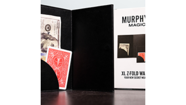 XL Z Fold Wallet (Magnetic Locking) by Murphy’s Magic - 2026 XL Z Fold Wallet (Magnetic Locking) by Murphy’s Magic - 2026
