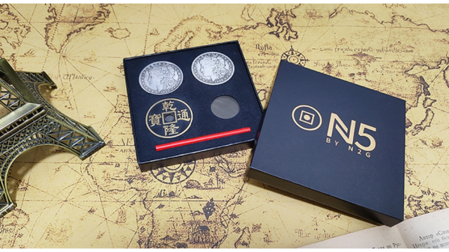 N5 BLACK Coin Set by N2G - Money & Coin Tricks