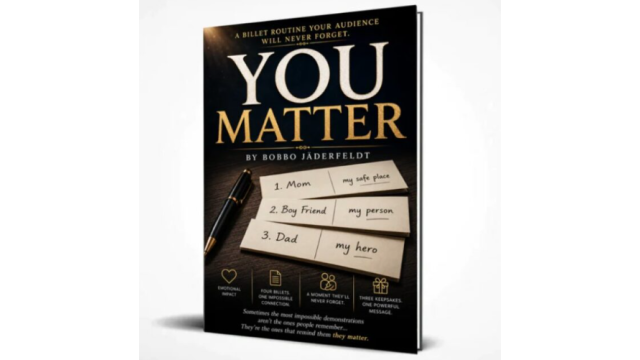 You Matter by Bobbo Jaderfeldt - 2026 You Matter by Bobbo Jaderfeldt - 2026