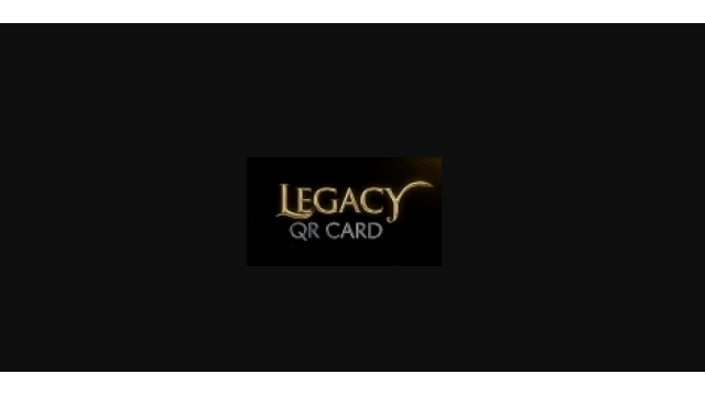 Legacy (QR Card) by Greg Rostami - Magic DVDs