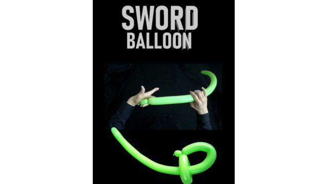 La Espada explicacion – Destroyer the card in balloon sword - Card Tricks