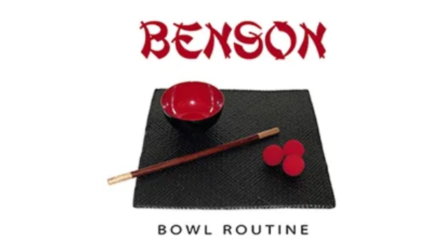 Benson Bowl Routine by Roy Benson - 2026