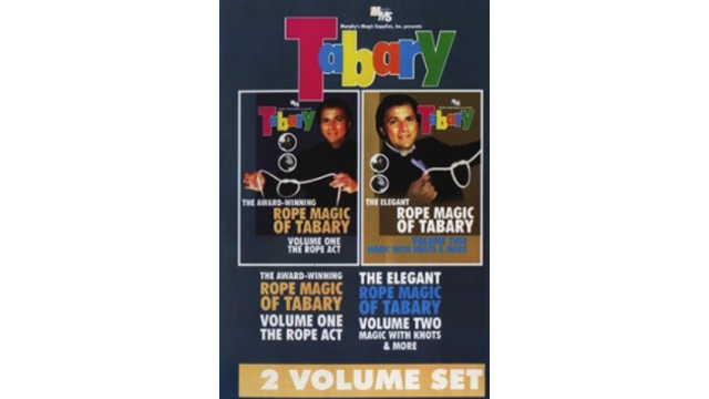 Tabary Elegant Rope Magic (Vol.1 & 2) by Francis Tabary - Stage Magic