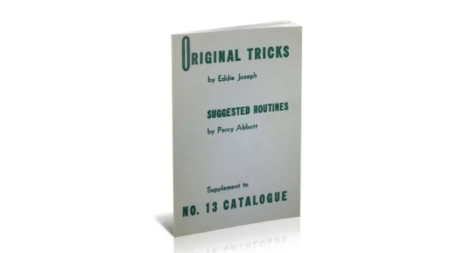 Original Tricks by Eddie Joseph - 2026