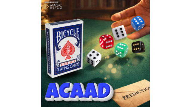 Mathieu Cima – Acaad Any Card At Any Dice ( French with English Subtitles ) - Cups & Balls & Eggs & Dice Magic Mathieu Cima – Acaad Any Card At Any Dice ( French with English Subtitles ) - Cups & Balls & Eggs & Dice Magic
