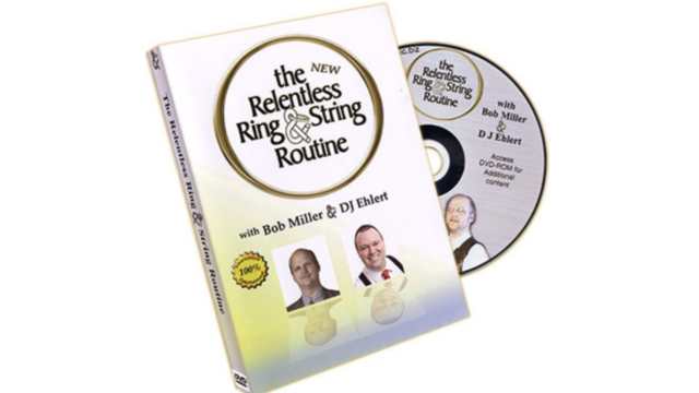 The New Relentless Ring And String by Bob Miller and DJ Ehlert - Magic DVDs The New Relentless Ring And String by Bob Miller and DJ Ehlert - Magic DVDs