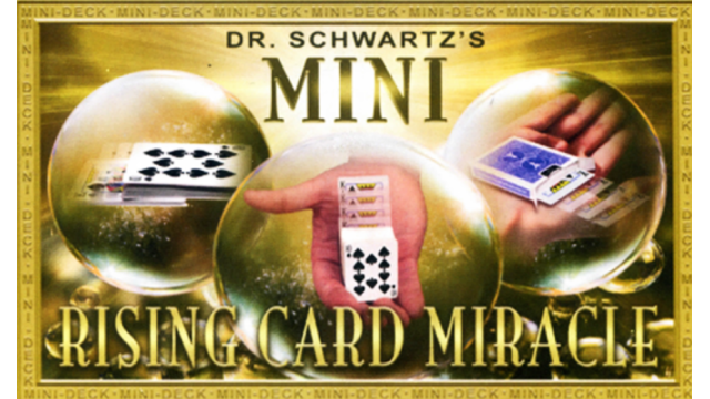 Mini Card Rise Miracle by Martin Schwartz - Card Tricks
