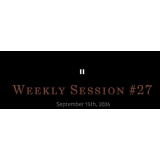 Weekly Session #27 Preview Performances by Helder Guimaraes Weekly Session #27 Preview Performances by Helder Guimaraes