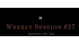 Weekly Session #27 Preview Performances by Helder Guimaraes Weekly Session #27 Preview Performances by Helder Guimaraes
