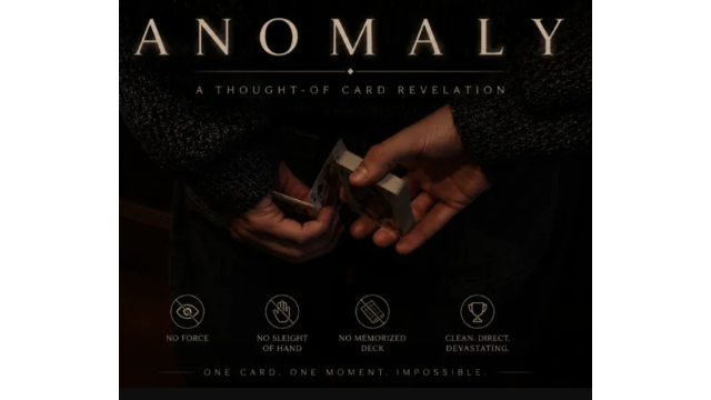Anomaly by Oliver Soames Anomaly by Oliver Soames